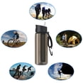 thumbnail image 4 of Purificador de Botella de Filtro de Agua de Viaje de 4 Supervivencia de para , Negro DYNWAVEMX Botella para beber filtrada, 4 of 5