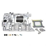 Edelbrock Performer Pontiac Polished Manifold Fits select: 1977-1979 PONTIAC FIREBIRD TRANS AM, 1972 PONTIAC LEMANS