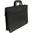 thumbnail image 2 of A4 Business Travel Portfolios Bag Briefcase Computer Bag File Document Storage Organizer Zippered Handbag Tote Holder with Top Handle for Tablets Bills Notebook Receipts Office Trip Meeting Men Women, 2 of 6