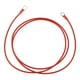 thumbnail image 1 of Cable de inversor de batería de 150 cm 12 AWG Cable de batería de 5/16" Cobre estañado Rojo OT Tipo 1 Pc, 1 of 1