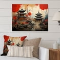thumbnail image 2 of Designart "Asian Art City Fusion" Asian Metal Art Living Room, 2 of 5