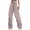 Pink, variant on Efsteb Womens Sweatpants Wide Leg Pants Elastic Waisted Drawstring Cargo Pants Baggy Hiking Sweat Pants with Pockets Y2K Trousers (Dark Gray,M)
