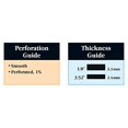 thumbnail image 4 of North Coast Medical Omega Max, 3/32in (2.4mm), Perforated 1 percent, 18in x 24in (45 x 60cm), Case of 4, 4 of 5