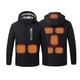 thumbnail image 1 of Aleko Chaqueta Térmica Hombre, 8 Zonas Térmicas, Chaqueta Térmica Exterior Negro 2XL ACTIVE Biensenido a ACTIVE, 1 of 2