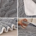 thumbnail image 3 of Leakproof Pet Blanket For Couch Bed Sofa, Liquid Pee Proof Throw Reversible Double Sided Furniture Protector For Baby Dog Or Cat, Super Soft, Warm For Winter - M 100*75cm, 3 of 5