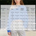 thumbnail image 3 of Edvintorg Sweatshirts for Teen Girls One Shoulder Cropped Sweatshirt Solid Color Long Sleeve Casual Pullover Top Lightweight Little Girls Clothes Size 5-15, 3 of 7