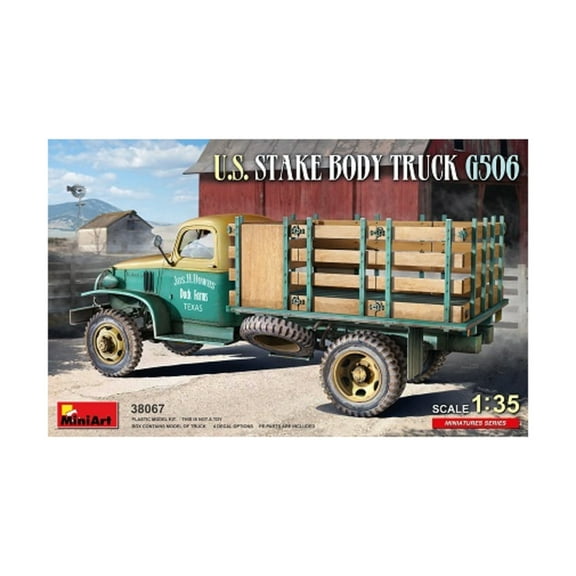 MiniArt Models U.S. Stake Body Truck G506 New