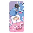 thumbnail image 1 of Funda 2 En 1 Moto G7 Power Con Protector De Pantalla De Cerámica Curvada De Vidrio Templado Gato Y Doraemon, 1 of 4