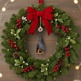 thumbnail image 6 of Gumesh Upside Down Hanging Christmas Ornament for Gothic Decor, Victorian Style Reverse Tree Topper with Bats, Spooky Holiday Decor for Halloween and Xmas, 6 of 8