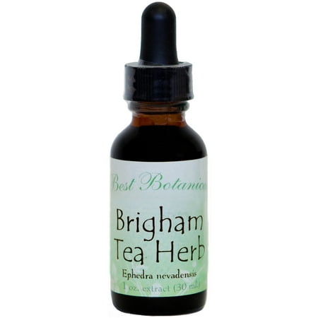 Best Botanicals Brigham Tea Herb Extract 1 oz. (Best Tea For Bloated Stomach)