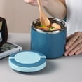 thumbnail image 2 of Kids Adult Bento Lunchbox Easy To Clean Bento Boxes For Car Travel Work Picnic, 2 of 5