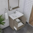 thumbnail image 7 of Alya Bath Sortino 30" Wood Bathroom Vanity with Acrylic Sink in Gray, 7 of 7