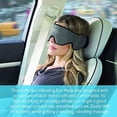 thumbnail image 2 of HoMedics Mobile Comfort Vibrating Travel Eye Mask Gray TA-MSKV100GY, 2 of 3
