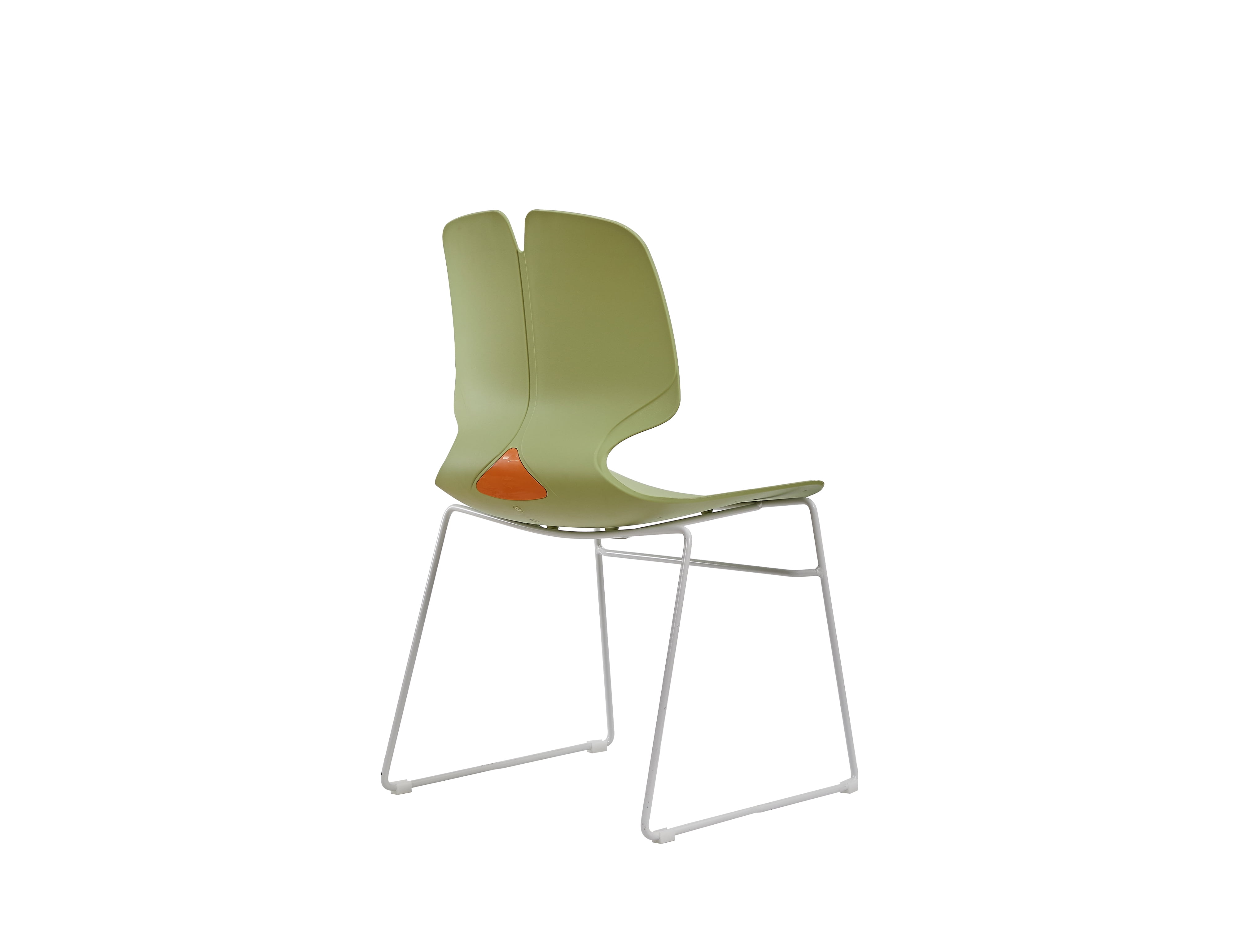 Office Chair Set of 4, Green