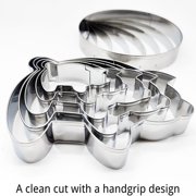Concha Cutter Bread Mold 4.1in with 5pc Pig Cookie Cutter By Cortador De Conchas De Pan Mexicano Concha Stamp Mexican Bread Concha Mold Moldes Para Marcador De Conchas