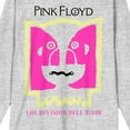 thumbnail image 2 of Pink Floyd Division Bell World Tour 94 Crew Neck Long Sleeve Athletic Heather Men's Tee-XXL, 2 of 5