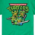 thumbnail image 3 of Teenage Muntant Ninja Turtles - Gaming Group And Logo - Toddler And Youth Short Sleeve Graphic T-Shirt, 3 of 5