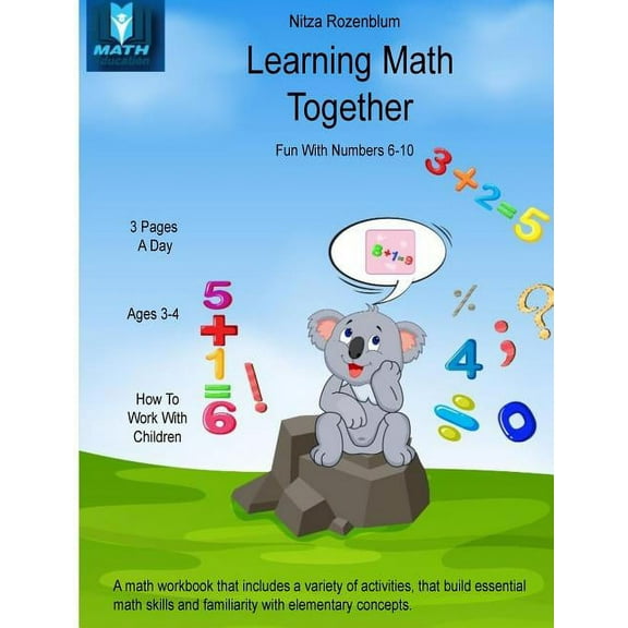Learning Math Together: Fun with Numbers 6 - 10 (Paperback)