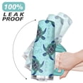 thumbnail image 6 of 40oz Cute Ocean Life Turtle Stainless Steel Flip Straw Tumbler Spill Proof Travel Cup Double Wall Vacuum Insulated Coffee Mug with Top Handle, 6 of 6