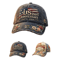 thumbnail image 4 of RjnShan United States 250th Anniversary Commemorative Cap, Adjustable  Print Patriotic Theme Retro Baseball Hat for Men's Women's, 4 of 7