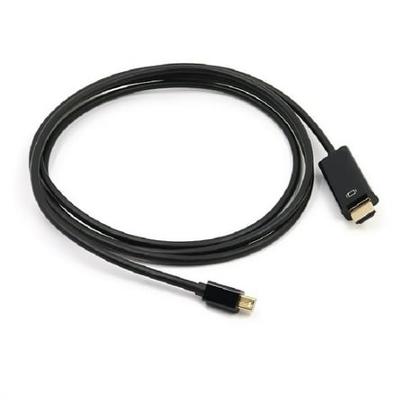 Mini DP to HDMI adapter cable 1.8m mini DisplayPort to HD Thunderbolt Mac to TV,black