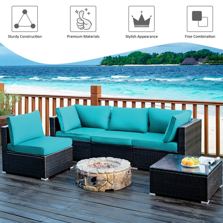 6 piece online patio set walmart