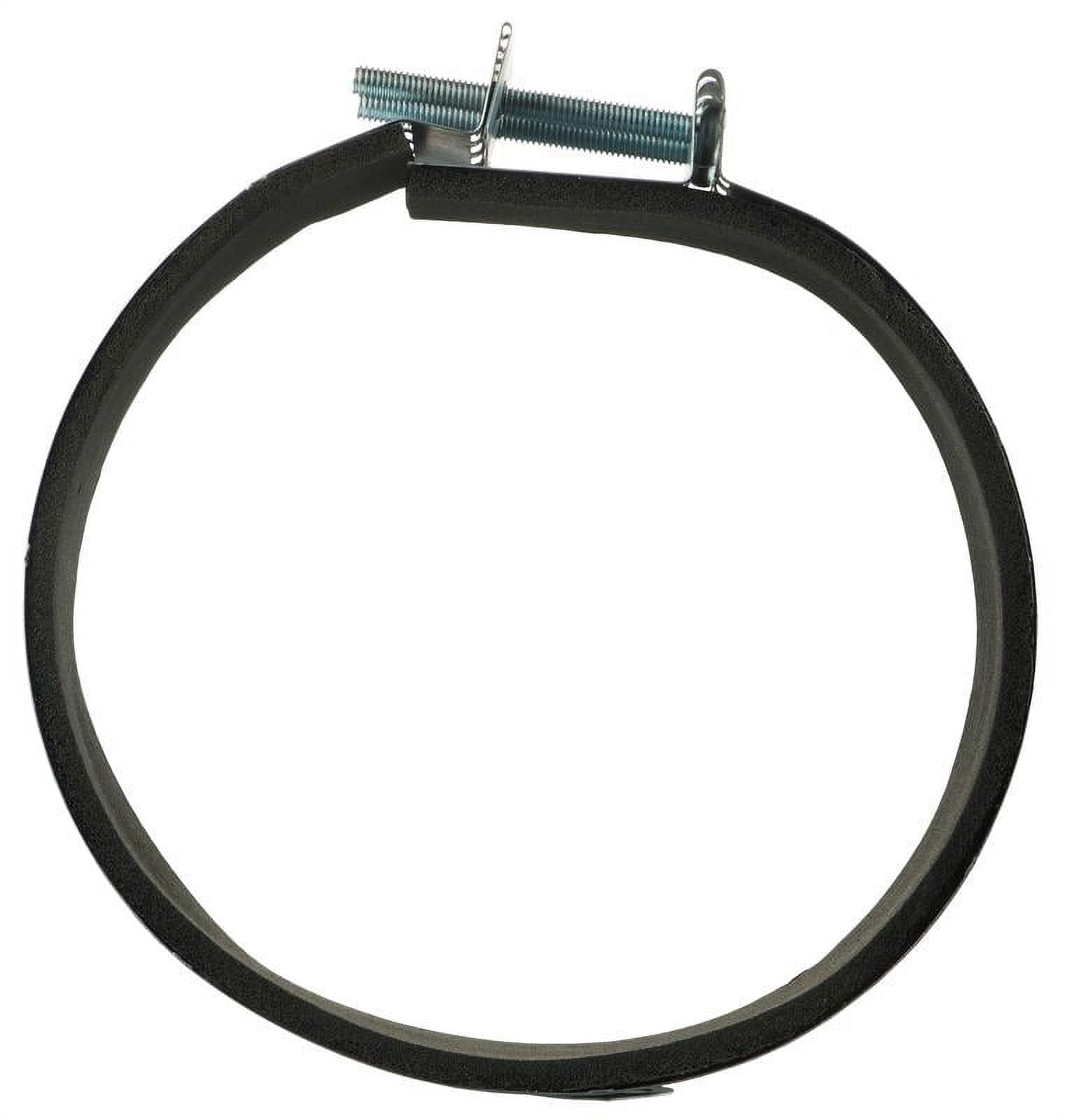 Galvanized Steel Clamp with Rubber Seal 12 3/8" Duct (2-Pack)