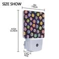 thumbnail image 4 of Yayeee LED Plug in Night Light for The Home with Auto Dusk to Dawn Light Sensors, 2 Pack, Colorful Candies, 4 of 6