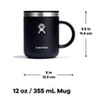 thumbnail image 3 of Taza Hydro Flask – Taza de viaje reutilizable de acero inoxidable para té y café – Aislada al vacío, sin BPA, no tóxica 12 oz, 3 of 5