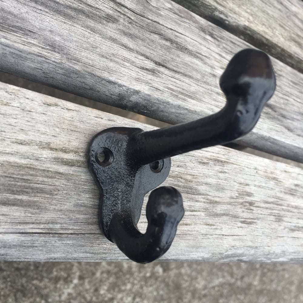 Lowestbest 5Pcs Wall Hooks for Coats/ Hats, Black Vintage Style Cast Iron Coat Hooks Rack for Wall, Wall Mount Hook Coat Rack for Front Door, Kitchen, Entry Lowestbest 5Pcs Wall Hooks for Coats/ Hats, Black Vintage Style Cast Iron Coat Hooks Rack for Wall, Wall Mount Hook Coat Rack for Front Door, Kitchen, Entry