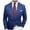 32 Blue, variant on guisaled Mens Blazers for Work Casual Sport Coats Slim Fit Lightweight One Button Notched Lapel Business Suit Jackets with Pockets