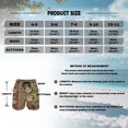 thumbnail image 5 of Uourmeti Kids Peony Luau Shirts and Swim Trunks for BoysShort Sleeve Button Down Tops Blouse Toddler Boy's 2 Piece Summer Outfits Size 4 Year, 5 of 7