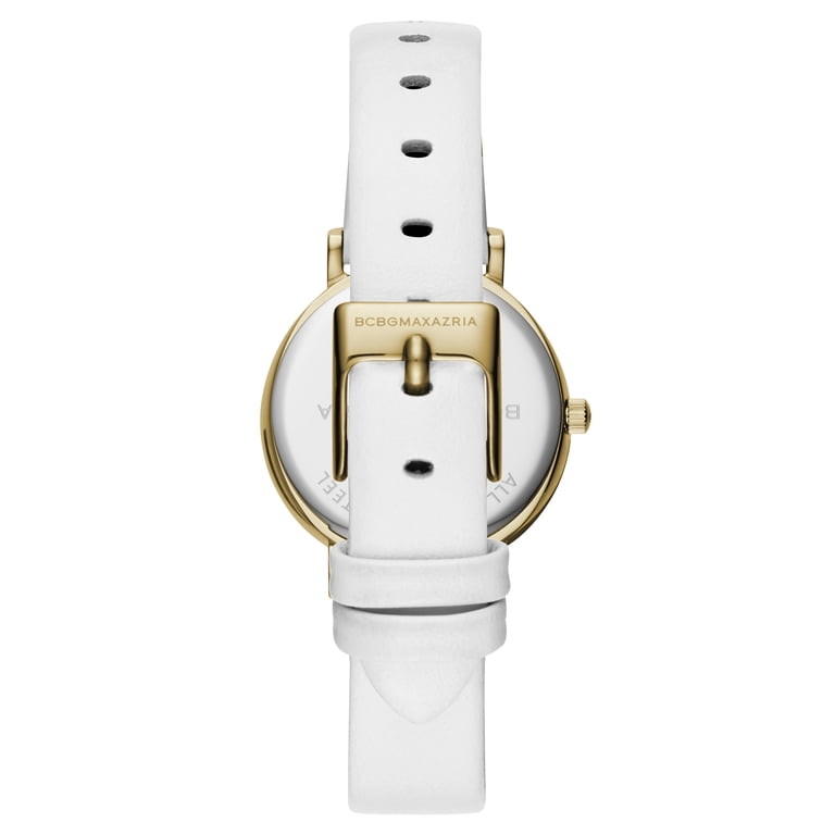 BCBGMAXAZRIA Ladies Classic 2 Hands Slim Display Gold Case  display picture 3