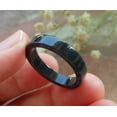 thumbnail image 3 of Certified Black Burma 100% Natural A JADE Jadeite Circle RING USA. 9 RING 590776 TN, 3 of 9
