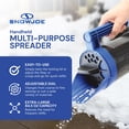 thumbnail image 4 of Snow Joe Sun Joe SJSPD1 Handheld All-Season Multi-Purpose Spreader, 5 lbs, w/Adjustable Dial Flow Control, for Ice Melt, Fertilize, 4 of 4