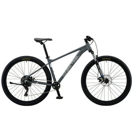 Ozark Trail 29" M.2 Ridge Mountain Bike, Medium Frame, Fits Riders 5'7" - 5'11", Gray, Adult, Unisex