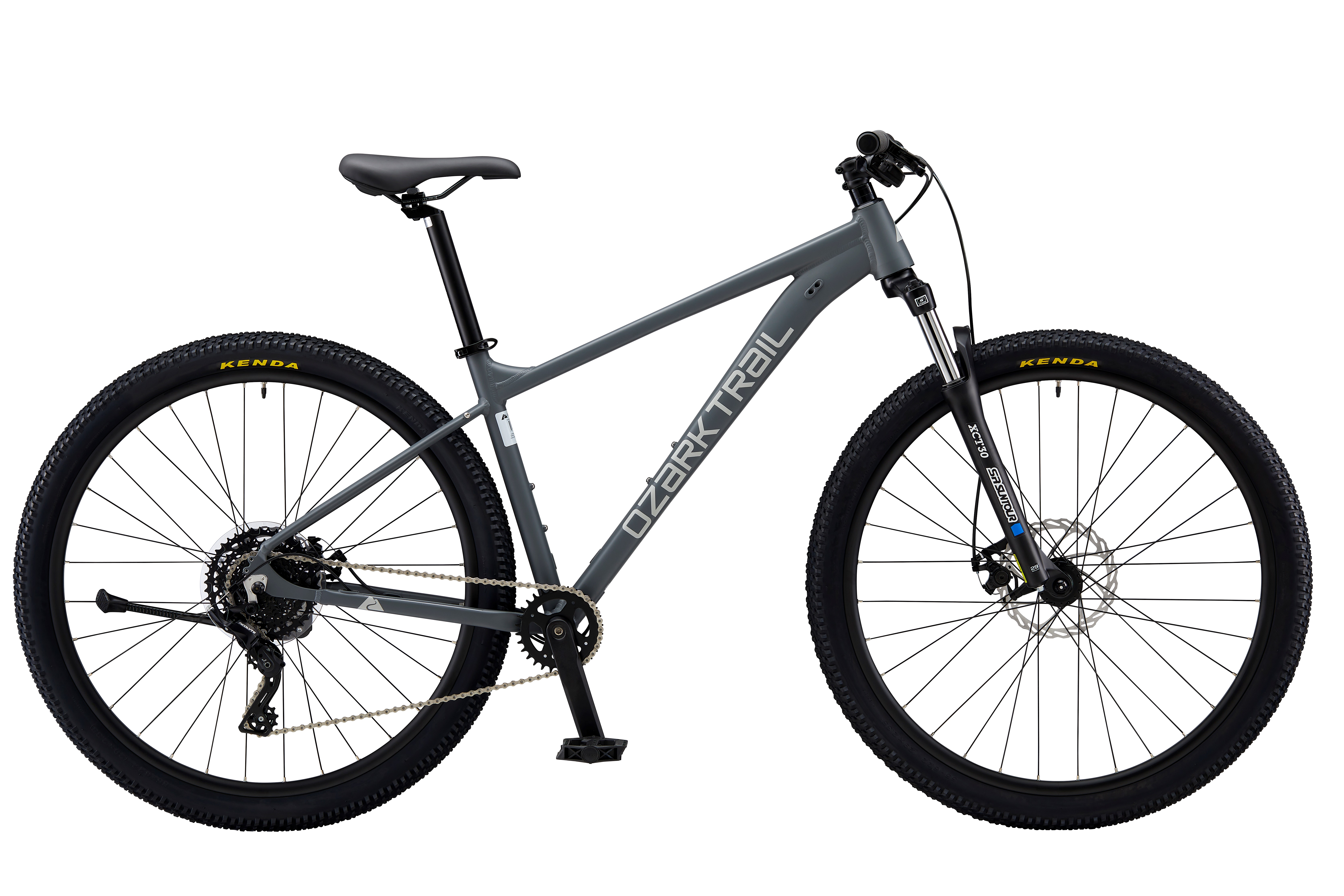 Ozark Trail 29" M.2 Ridge Mountain Bike, Medium Frame, Fits Riders 5'7" - 5'11", Gray, Adult, Unisex