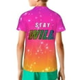 thumbnail image 5 of Ben Azelart Stay Wild Kids T-Shirt 3d Printed Graphic T-Shirts Boys And Girls Short Sleeve Shirts For Youth Kids X-Small, 5 of 7