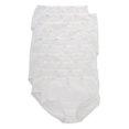 thumbnail image 1 of Calzoncillos Hanes de algodón para mujer, paquete de 10 unidades, color blanco, talla 6, 1 of 1