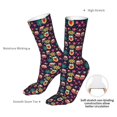 thumbnail image 4 of Fuzoiu Cute Animal Print Crew Socks,Casual Athletic Gym LightWeight Thin Socks,Casual Crew Socks for Men Woman,Calf Length Crew Socks, 4 of 7