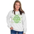 thumbnail image 4 of Sour Apple Blow Pop Retro Candy Logo Sweatshirt for Men or Women Brisco Brands M, 4 of 6