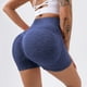 thumbnail image 5 of Pantalones cortos de yoga de cintura alta Fitness Leggings de mujer con levantamiento de glúteos (Royal Blue S/M) Tmvgtek Deportes Acuáticos, 5 of 6