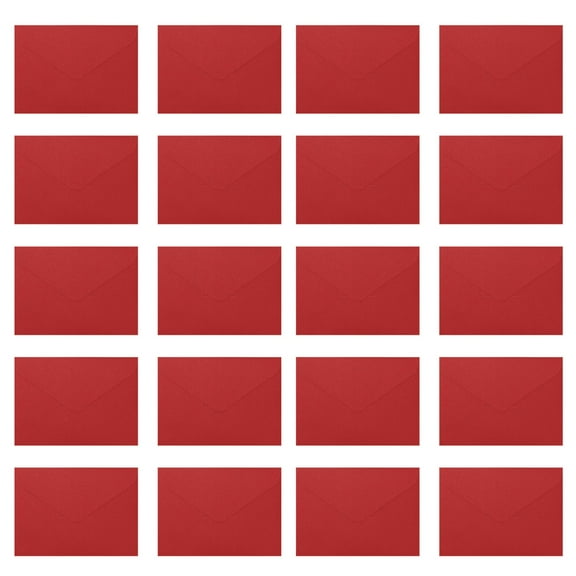 20 Pack Colorful Envelopes Card Envelopes Bulk Small Paper Card Sleeves Greeting Business Card Envelopes