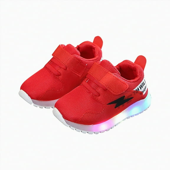 NIEWTR Toddler Boys Girls Sneakers Kids Sports Running Walking Shoes for Casual Shoes Walking/Running Shoes (Red,8)