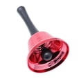 thumbnail image 3 of FUTUREORYY Hand Percussion Bell Handbell Iron Red 1Set Create Festival Atmosphere, 3 of 8