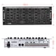 thumbnail image 3 of Consola de mezclado Irfora Profesional de 5 canales para DJ de montaje en rack mezclador estéreo consola de mezclas Irfora Consola de mezclado, 3 of 7
