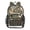 Chickens with Wildflowers and Grasses, variant on PVC Transparent Backpacks Clear Backpack for Travel and Outings Blue Crab and Shells