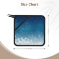 thumbnail image 3 of Sikiie Christmas Snowflakes Pot Holders Kitchen Insulation Mats Heat Resistant Pot-Holder Oven Anti-Scald Pads for Cooking Baking, 7.1*7.1inch, 3 of 8