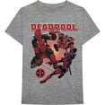 thumbnail image 1 of Deadpool  Adult Collage T-Shirt, 1 of 1