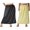 Black+yellow, variant on Satin Half Slip for Women Long Underskirt Dress Extender Lace Trim Maxi Skirt for Under Dresses Slip L-XXXL